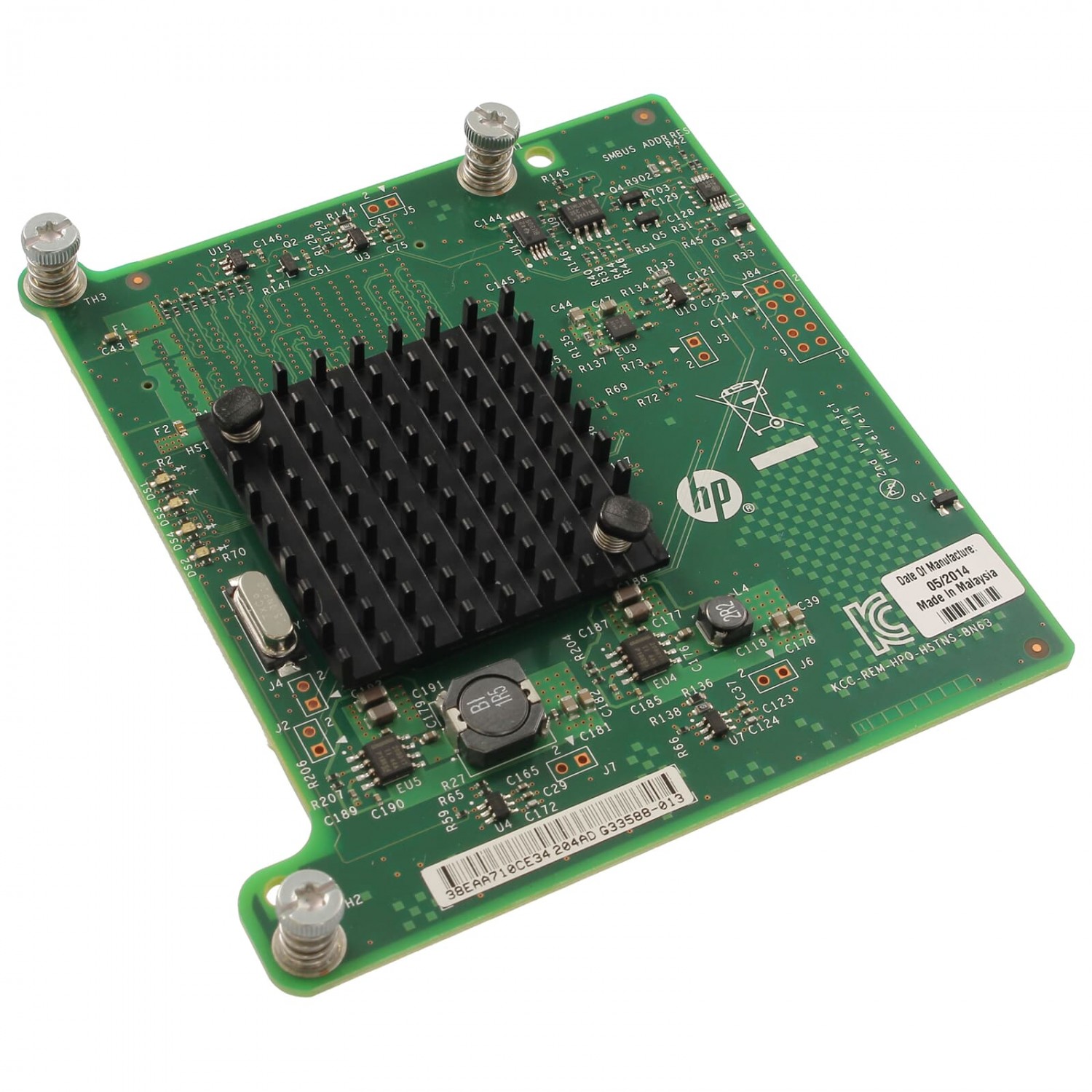 Placa de retea blade HP 366M 1Gb 4 port 616010-001 615727-001 Diverse Server