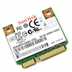 SSD Sandisk SDSA5FK-024G-1002 24GB mSATA Mini Half Height