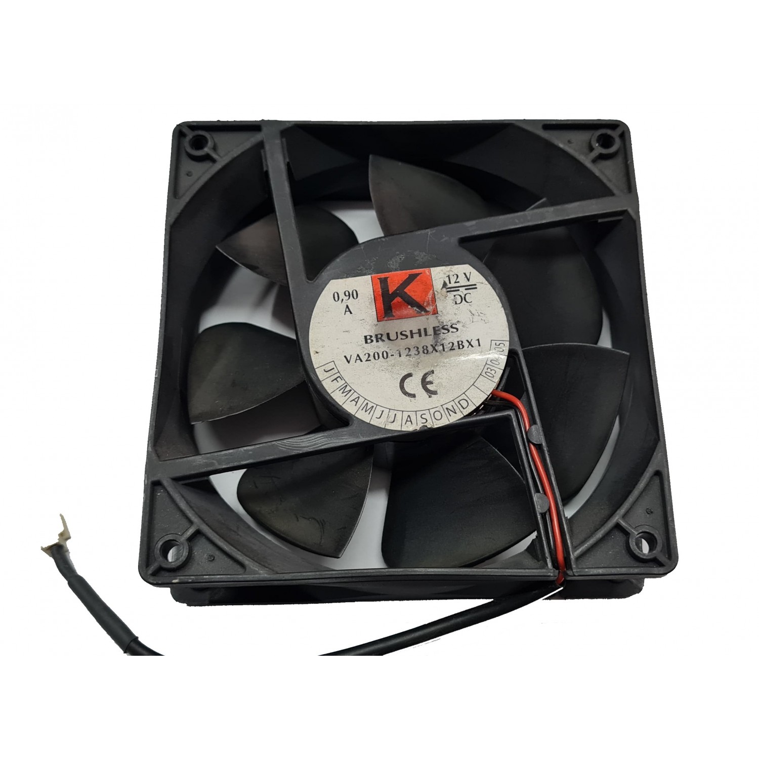 Ventilator mufa cu 2 fire 12V 0.9A VA200-1238X12BX1 120x120x38 Alte componente PC