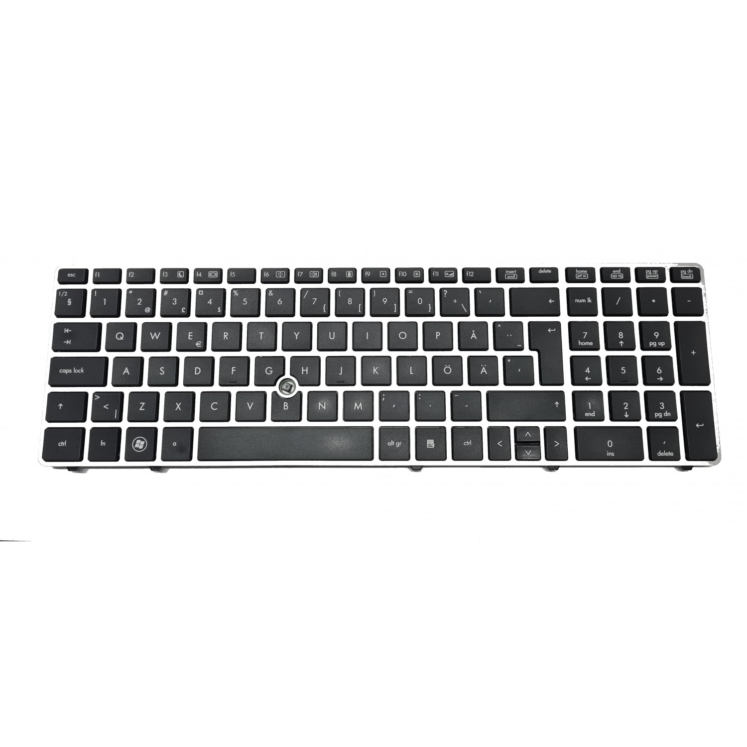 Tastatura laptop second hand HP Elitebook 8560p layout SWE/FIN 641181-B71 Second Hand