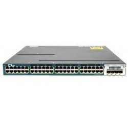 Switch Cisco Catalyst WS-C3560X-48P-S 48 porturi RJ-45 PoE cu modul C3KX-NM-1G 2 X PSU 715W