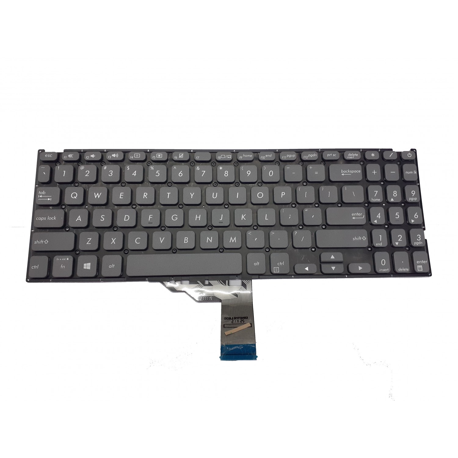 Tastatura laptop noua Asus X512 GRAY US Noi