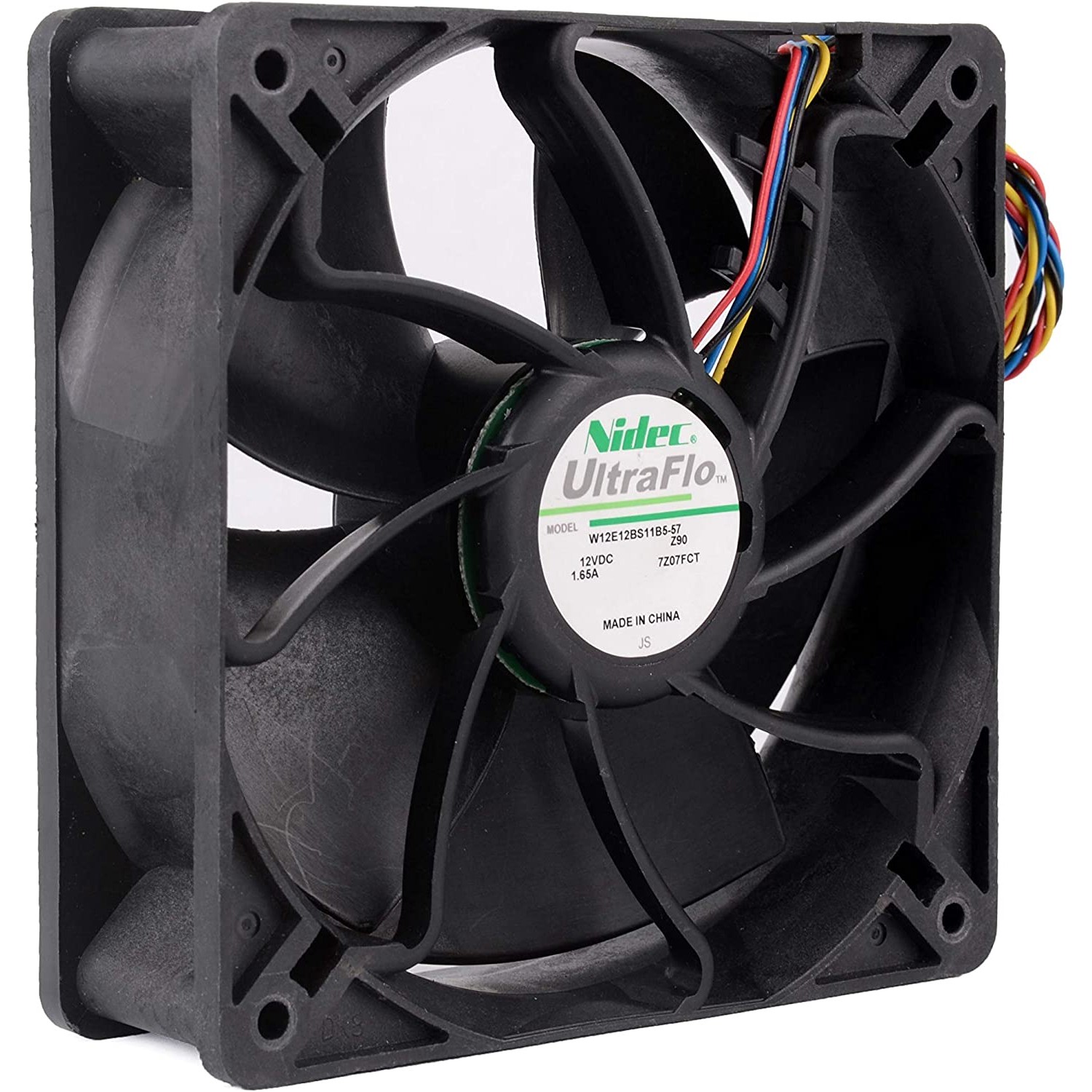 Ventilator W12E12BS11B5-57 12V 1.65A 120X120X38mm