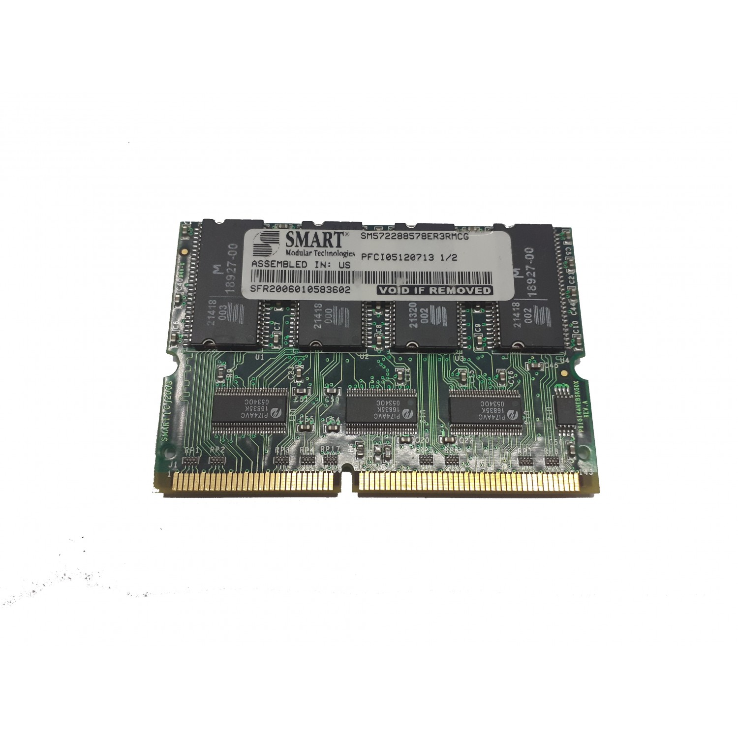 Modul memorie Cisco Smart 1GB 144p PC133 CL3 18c 64x8 Registered ECC SDRAM SM572288578ER3RMCG Diverse Server