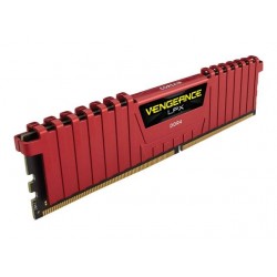 Memorie PC Corsair Vengeance LPX Red DDR4 1x8GB  2400MHz CL 16
