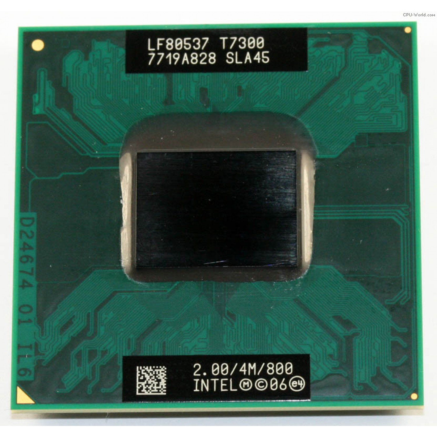 Procesor laptop second hand Intel Core 2 Duo T7300 SLAMD 2.0GHz Procesoare