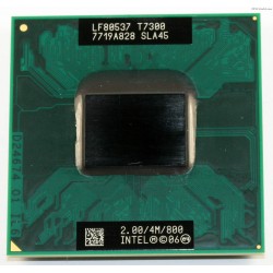 Procesor laptop second hand Intel Core 2 Duo T7300 SLAMD 2.0GHz