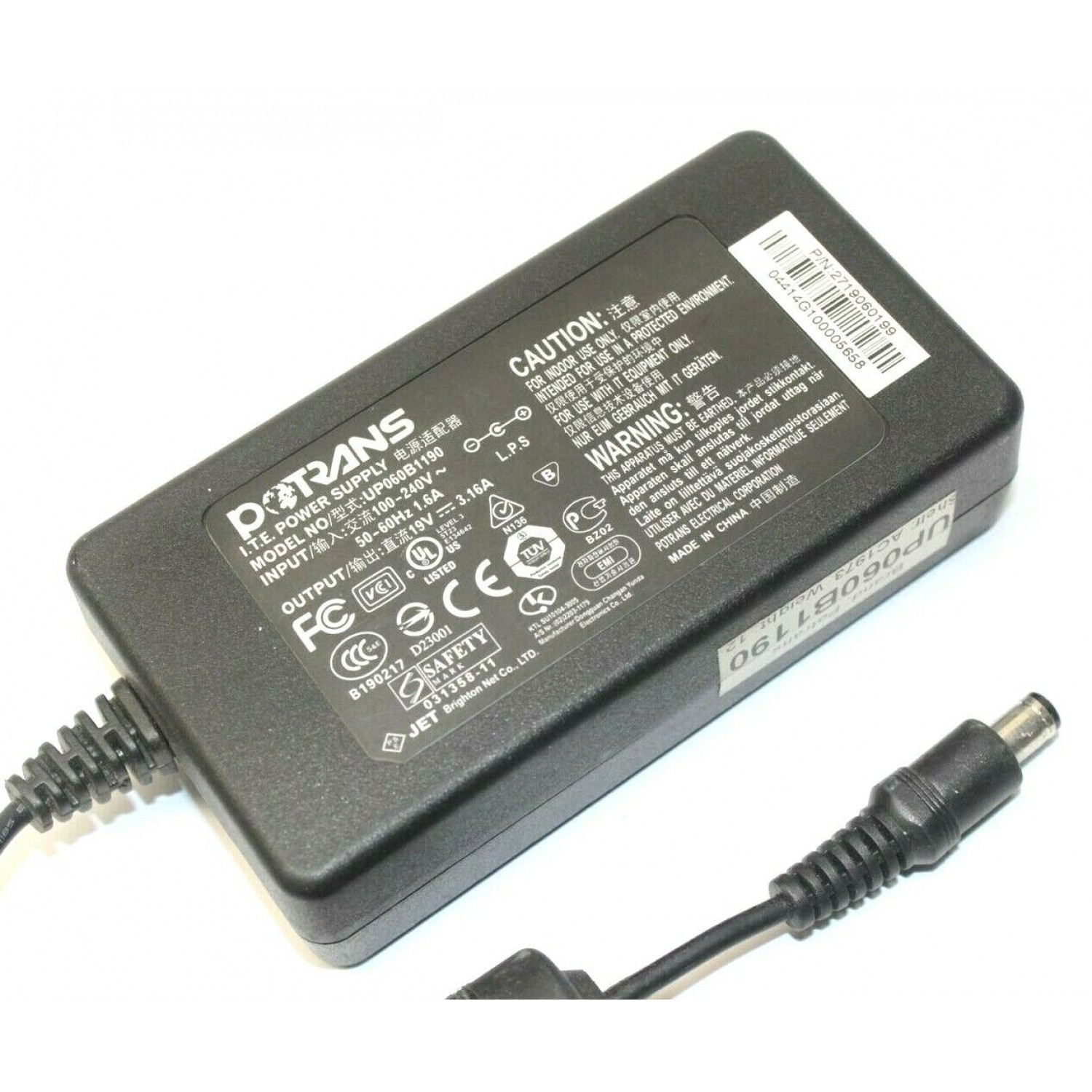 Alimentator monitor ACER 19V 60W 3.16A UP060B1190 mufa 6.5x3.0mm Surse de alimentare