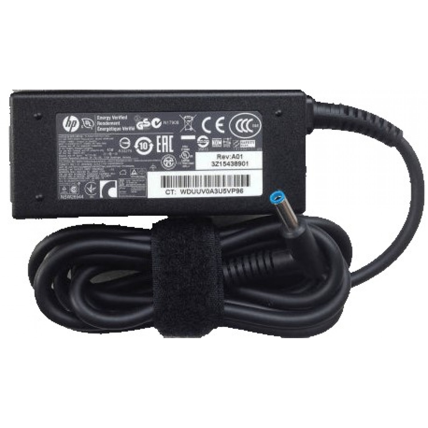 Alimentator laptop second hand original HP 19.5V 2.31A 45W 741727-001 mufa cu pin interior 4.5mm x 3.0mm Alimentatoare