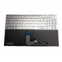 Tastatura laptop noua HP Envy 17-cg 17-cgxxx15 - ED 15-edxxx SILVER Backlit US