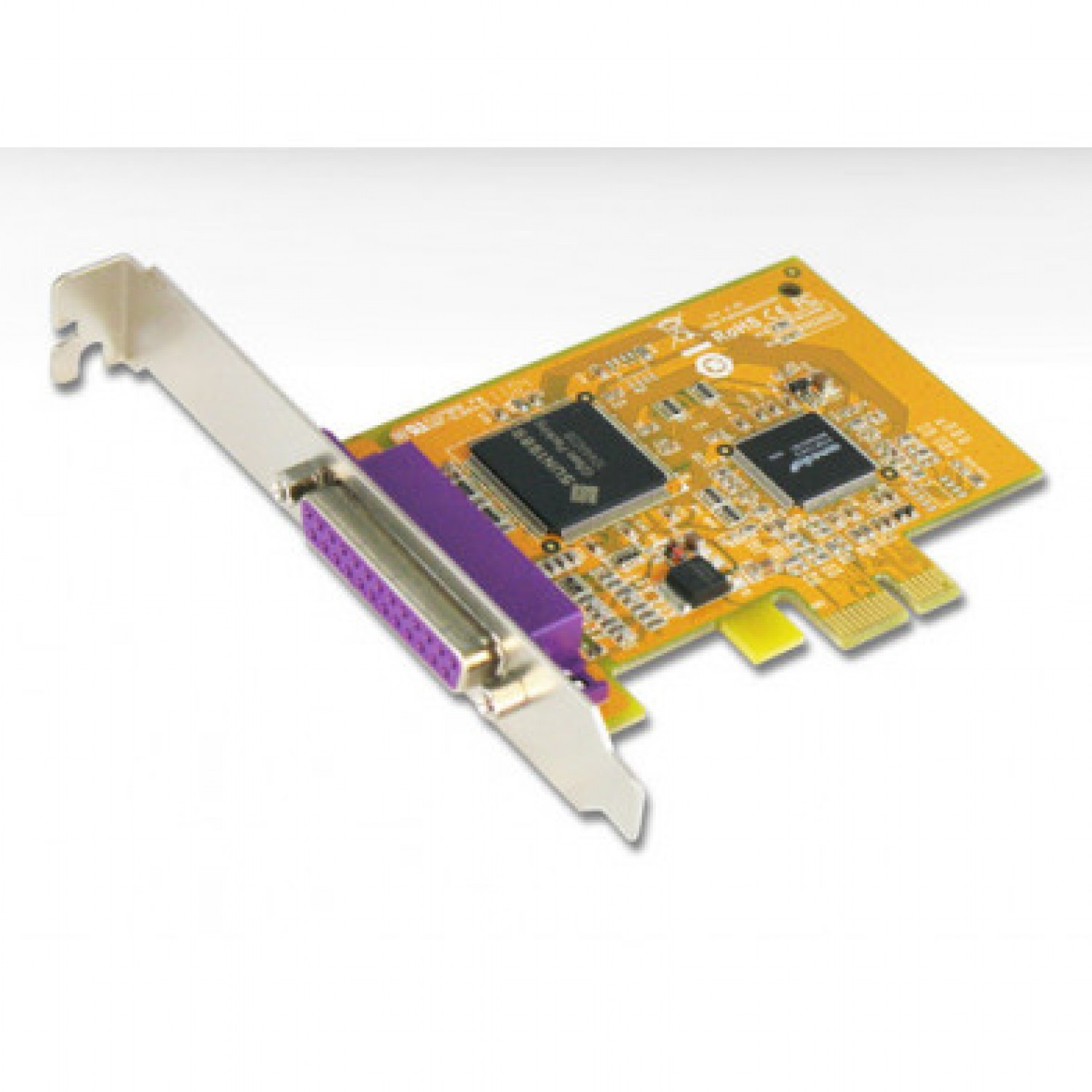 Placa port parallel HP PCIe X1 SUNIX Model PAR5408A Full Height Alte componente PC