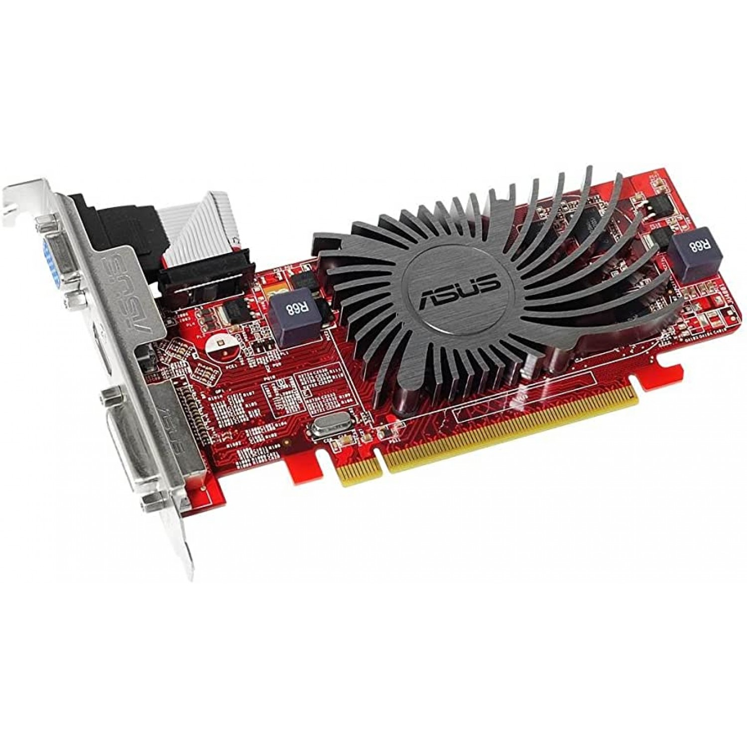 Placa video PC second hand ASUS Radeon HD 5450 1GB GDDR3 64bit (HD5450-SL-HM1GD3-L-V2) HDMI Placi Video PC