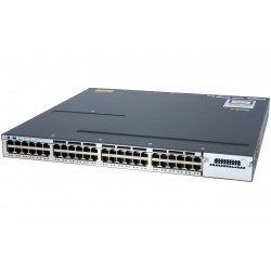 Switch second hand Cisco WS-C3750X-48T-L V01 - 48x Port 10/100/1000 Base-T 1U