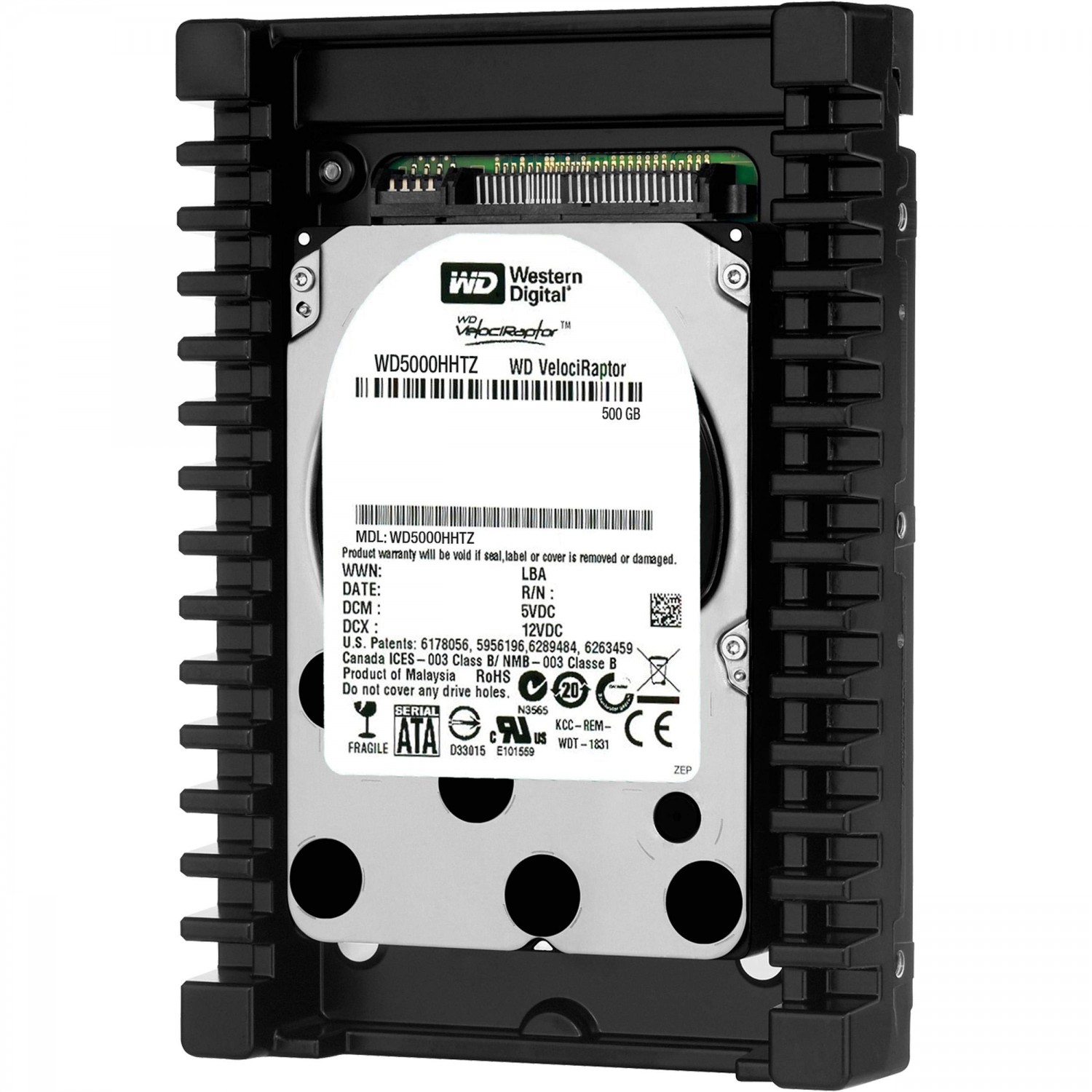 Hard disk 500GB WD VelociRaptor SATA III 10K 64MB WD5000HHTZ 2.5" Hard Disk-uri PC