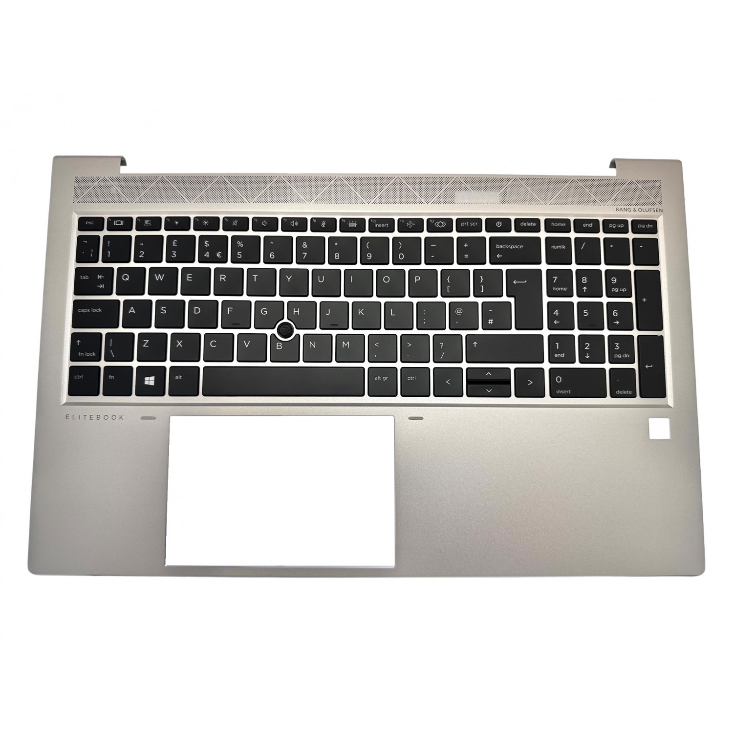 Palmrest fara touchpad cu tastatura original nou HP ProBook 850 G7 G8 layout UK Backlight Silver M07492-031 Palmrest