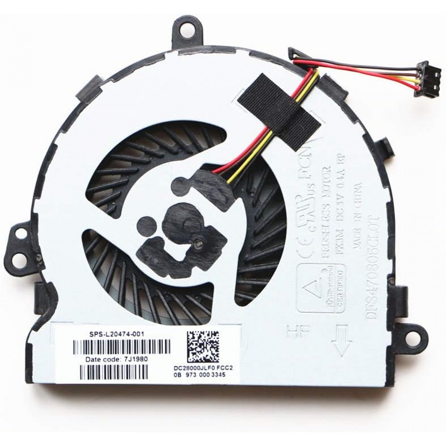 Ventilator laptop nou HP 15-DB 15Q-DX  C129 C130  L20474-001 Ventilator