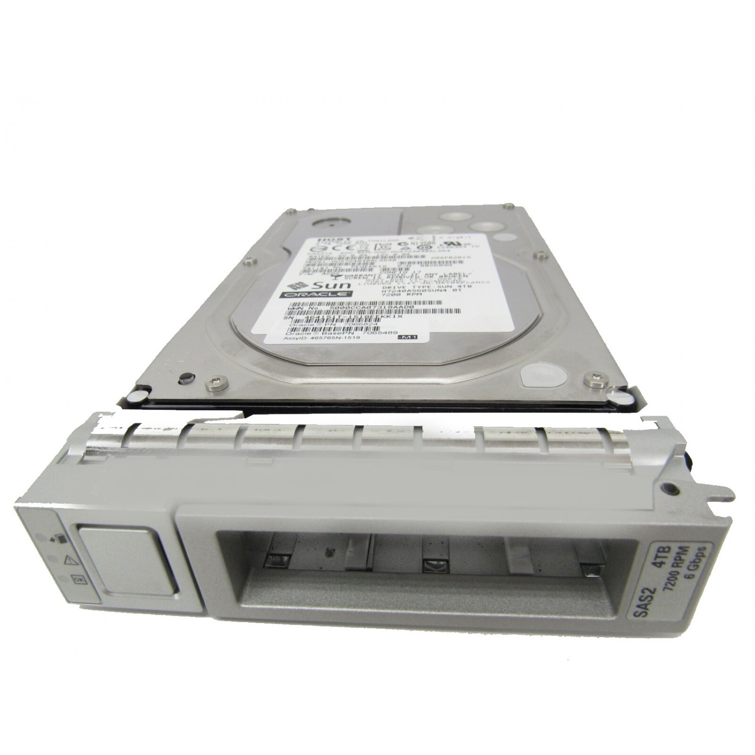 Hard disk server cu caddy HGST Sun Oracle HUS724040ALS640 4TB SAS 6Gbps 3.5" 64 MB Hardisk-uri Server