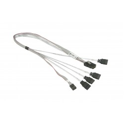 Cablu Supermicro MiniSAS to 4x SATA 51/51cm Cable CBL-0097L-03