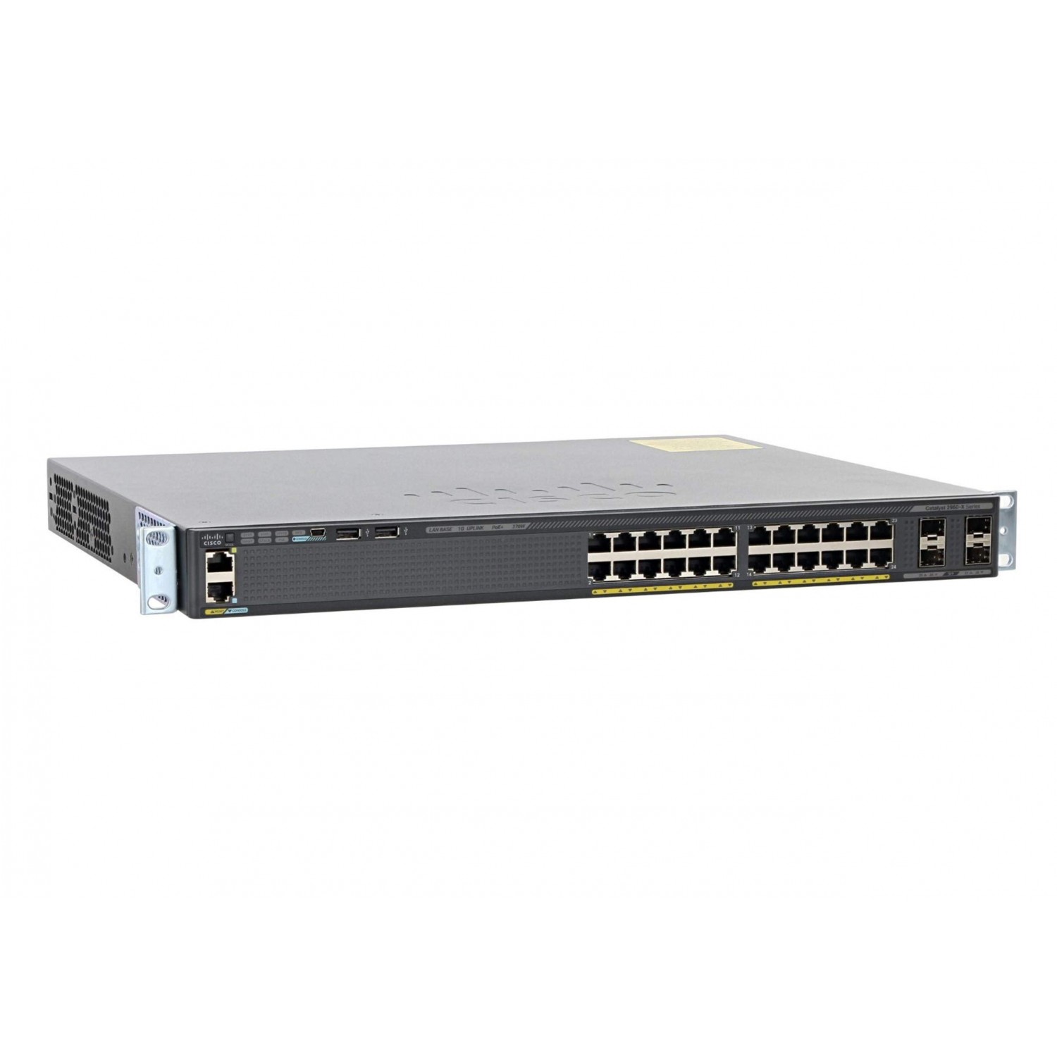 Switch Cisco Catalyst WS-C2960X-24PS-L 24 Port Gigabit 370W POE+ 4 X 1GB SFP