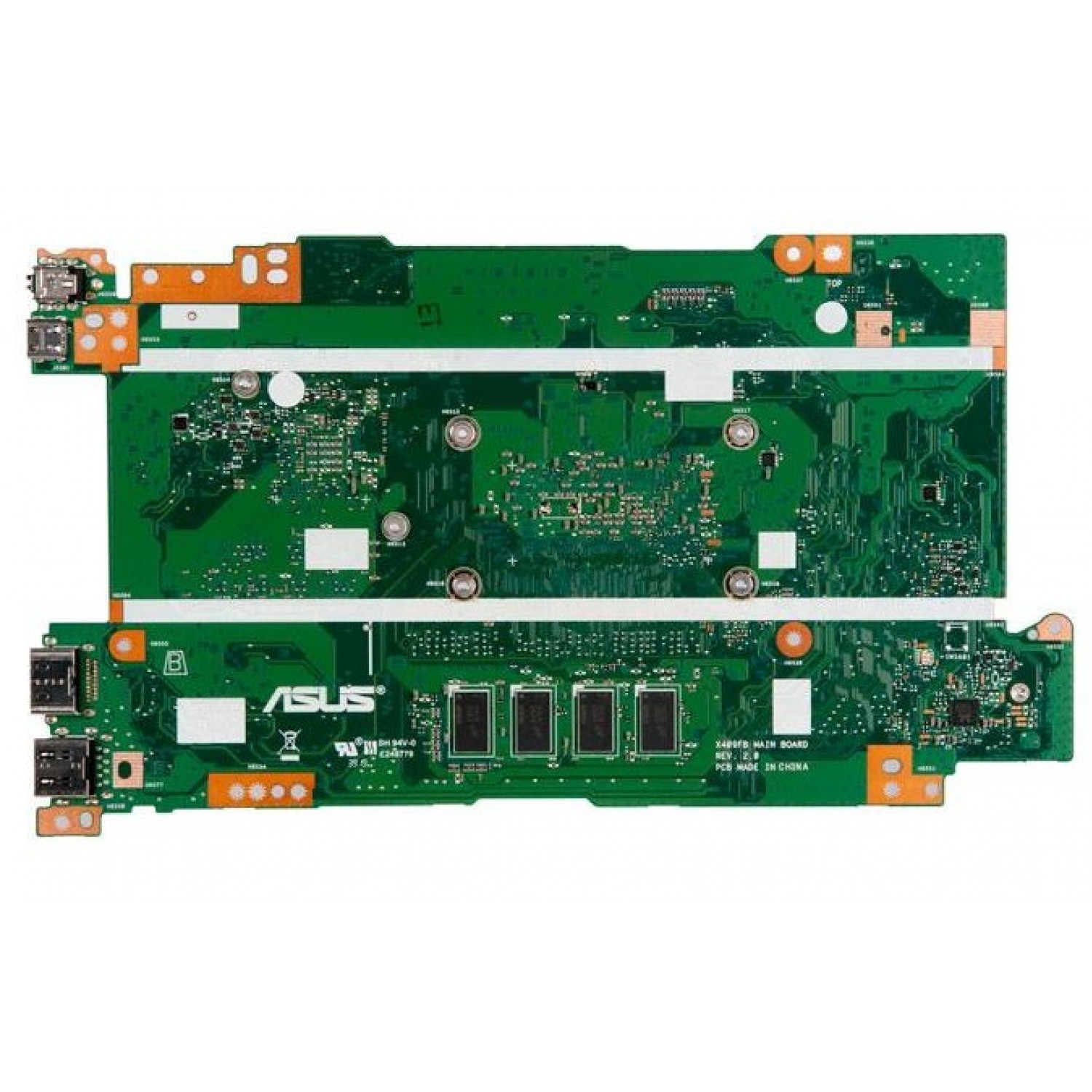 Placa de baza functionala laptop second hand ASUS X509F X509FA X409F X409FA I5-82650U 8Gb RAM integrat cu radiator Functionale
