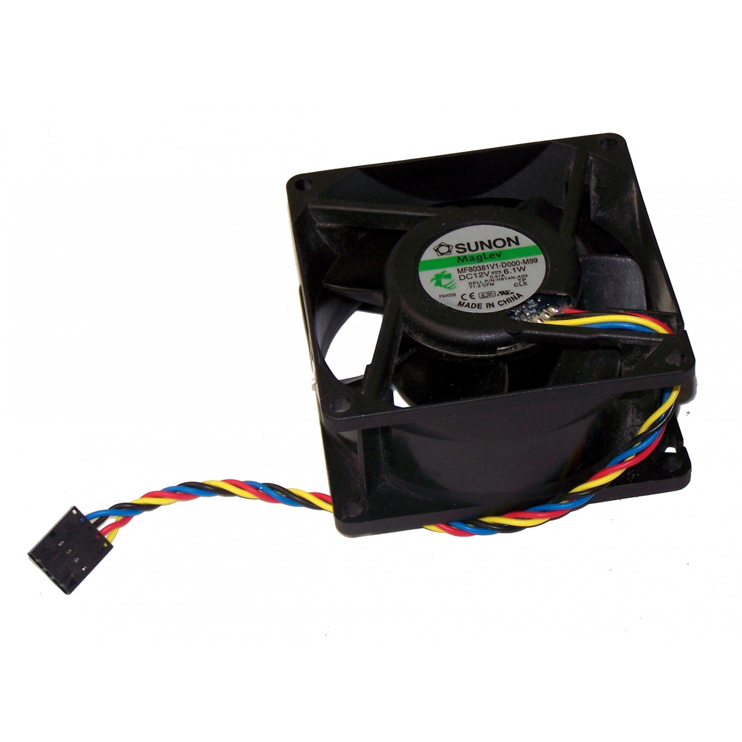 Ventilator Sunon MF80381V1-D000-M99 DC12V 6.1W 80x80x38MM