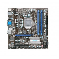 Placa de baza PC second hand MSI H55M-E33 cu procesor i5-661 si cooler LGA1156