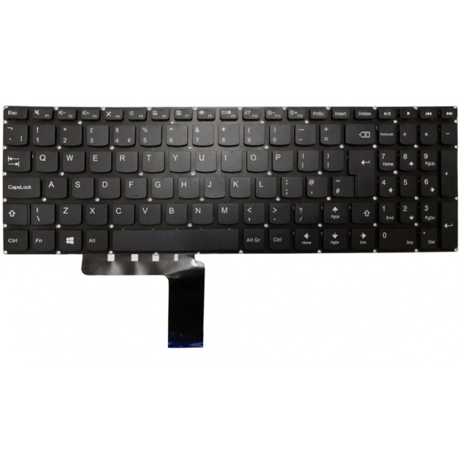Tastatura laptop second hand Lenovo Lenovo V110-15AST, V110-15IAP, V110-15IKB, V110-15ISK, V310-15IKB, V310-15ISK, V510-15IKB, IdeaPad 310-15ABR, 310-15IAP, 310-15IKB, 310-15ISK, IdeaPad 510-15IKB, 510-15ISK SN20K82599 Second Hand