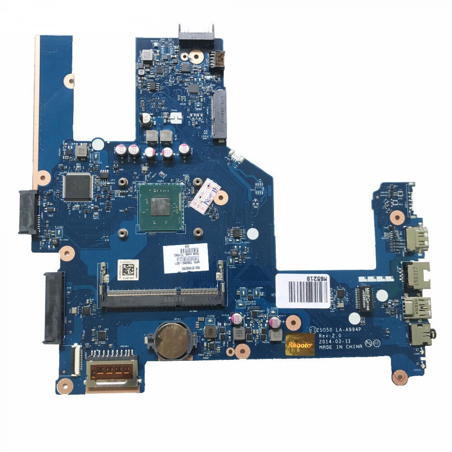 Placa de baza laptop second hand HP Pavilion 15-R cu Celeron N2840 788289-501 ZS050 LA-A994P Placi de Baza