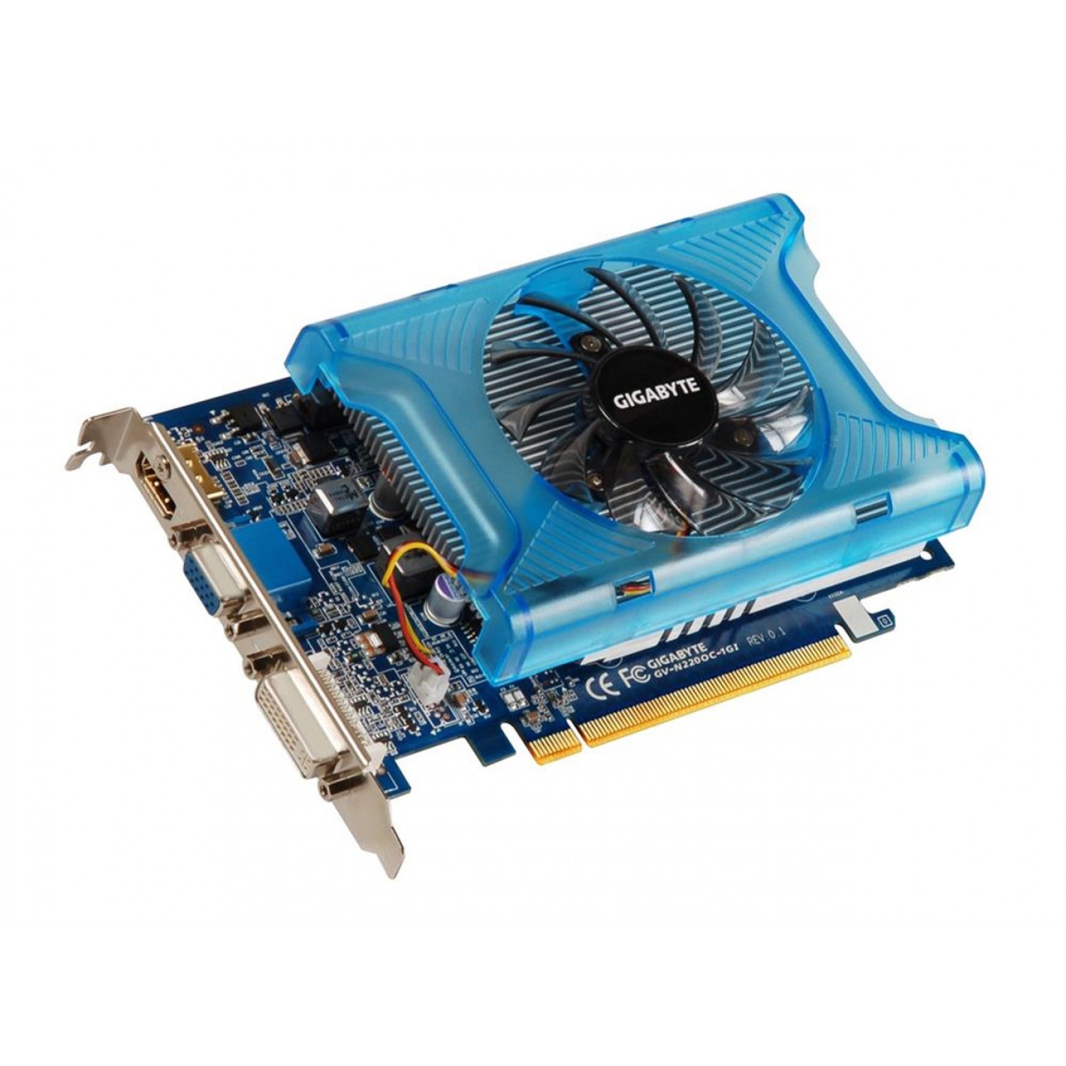 Placa video PC Gigabyte GV-N220OC-1GI 1GB DDR3 128Bit PCI-e Placi Video PC