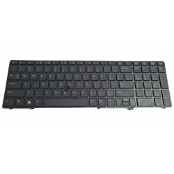 Tastatura laptop noua originala HP 8560W 8760W 8570W Black Frame US 703151-001 (with point stick)