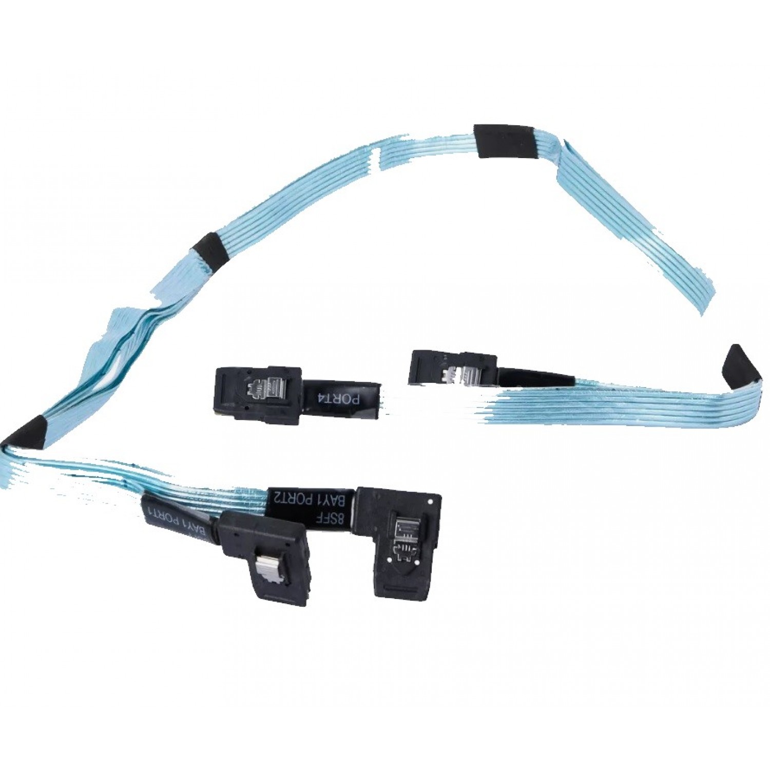Cablu SAS Backplane to Extender HP DL380 G9 2x SFF-8087 (right angled) to 2x SFF-8087 (straight) 784629-001 776402-001 Cabluri si Accesorii