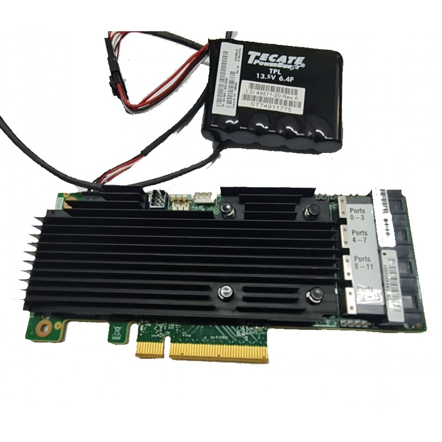 Controller RAID INTERN cu cablu si baterie tip condesator TECATE LSI49571-20 Oracle 7332895 LSI 9361-16i 16 Port 12GB Diverse Server