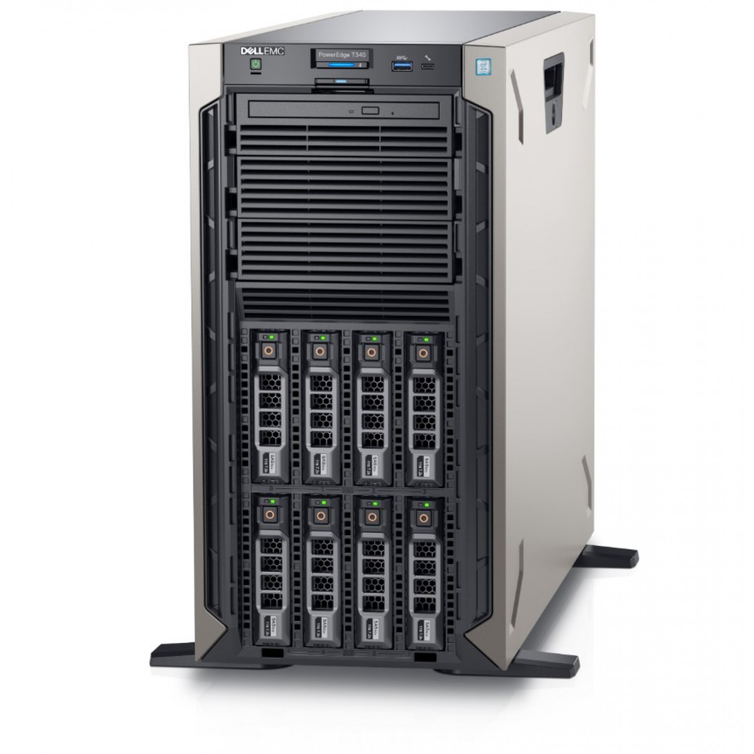 Server DELL T340 Intel Xeon E-2124 32GB DDR4 ECC Tower Servere