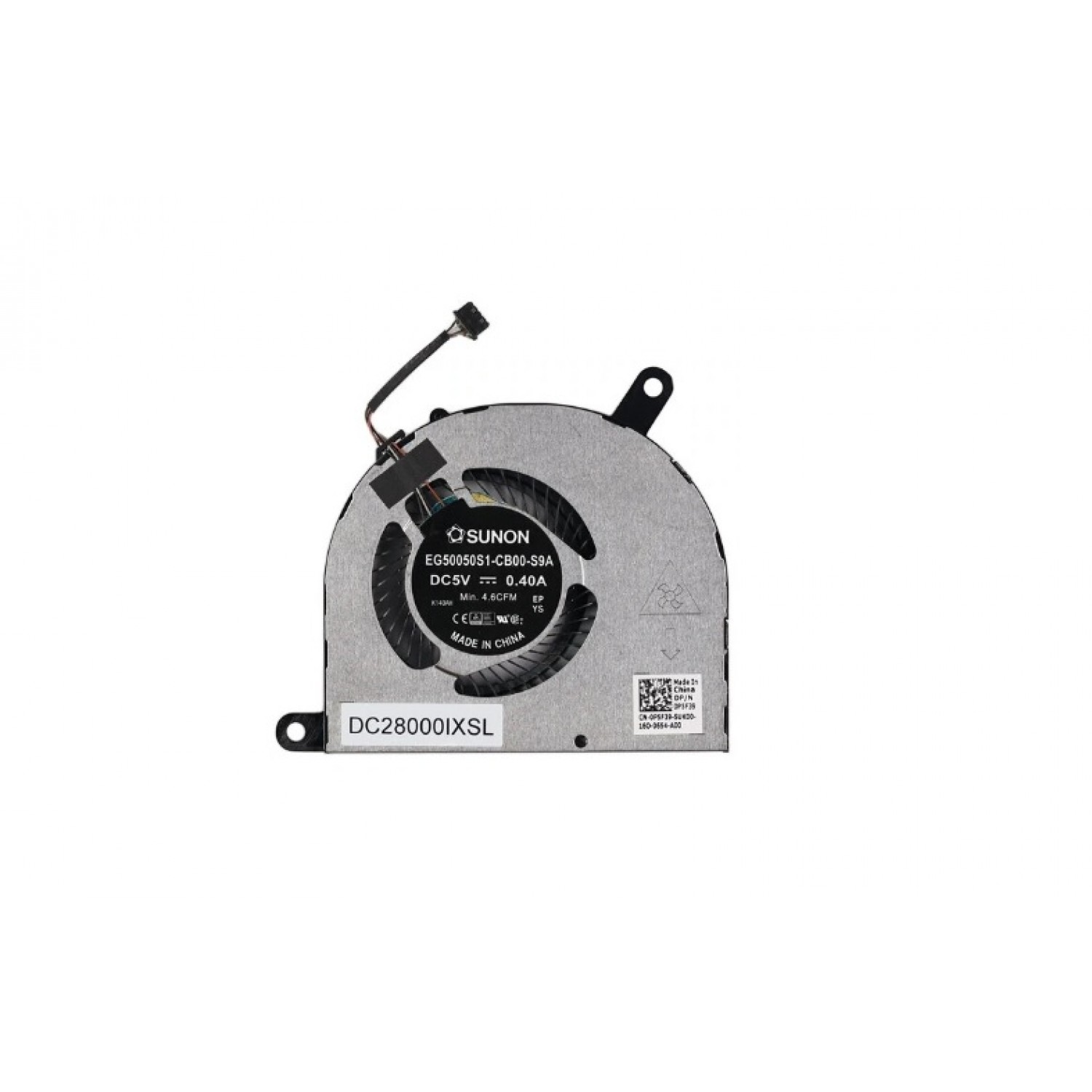 Ventilator laptop second hand DELL Latitude 5480 5490 DP/N P5F39 Radiator cu Ventilator