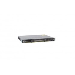 Switch Cisco WS-C2960X-48FPS-L 48-Ports GigE PoE+ & 4 x 1G SFP Switch + STACK 