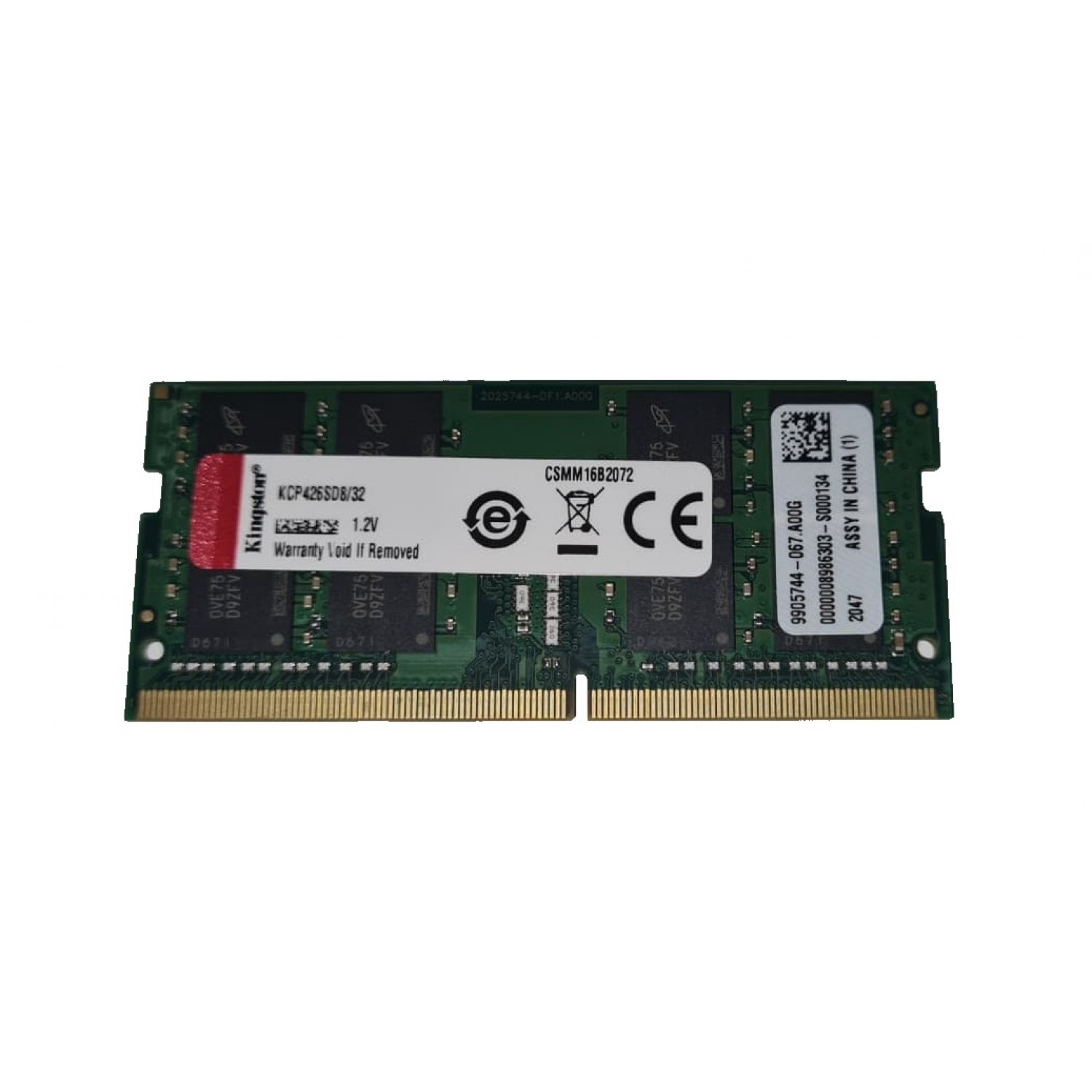 Memorie laptop second hand Kingston KCP426SD8/32 32GB DDR4 2666Mhz 1.2V Memorii Laptop