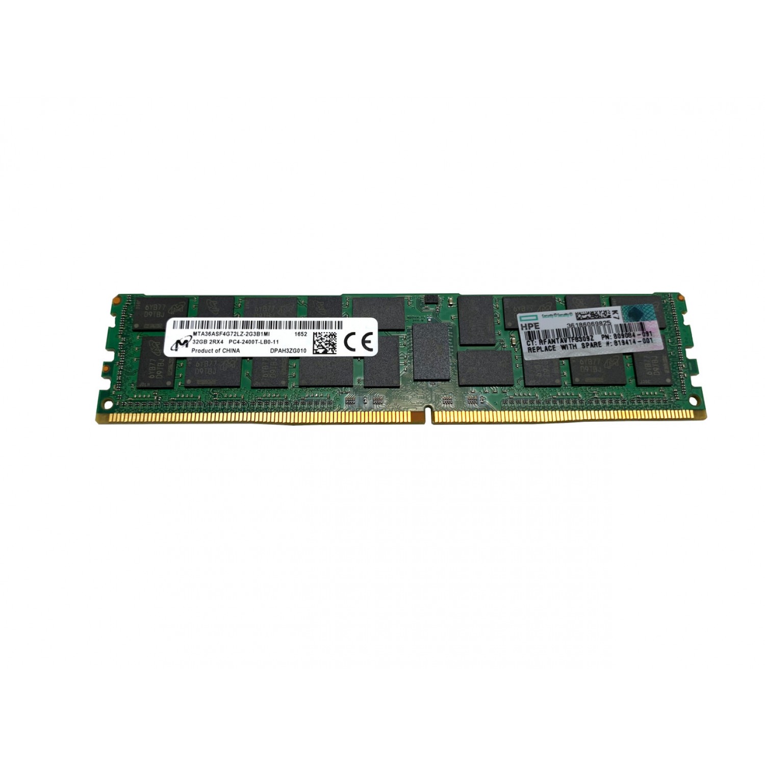 Memorie server HP 32GB 2RX4 PC4-2400T-LB0-11 819414-001 809084-091 Memorii Server