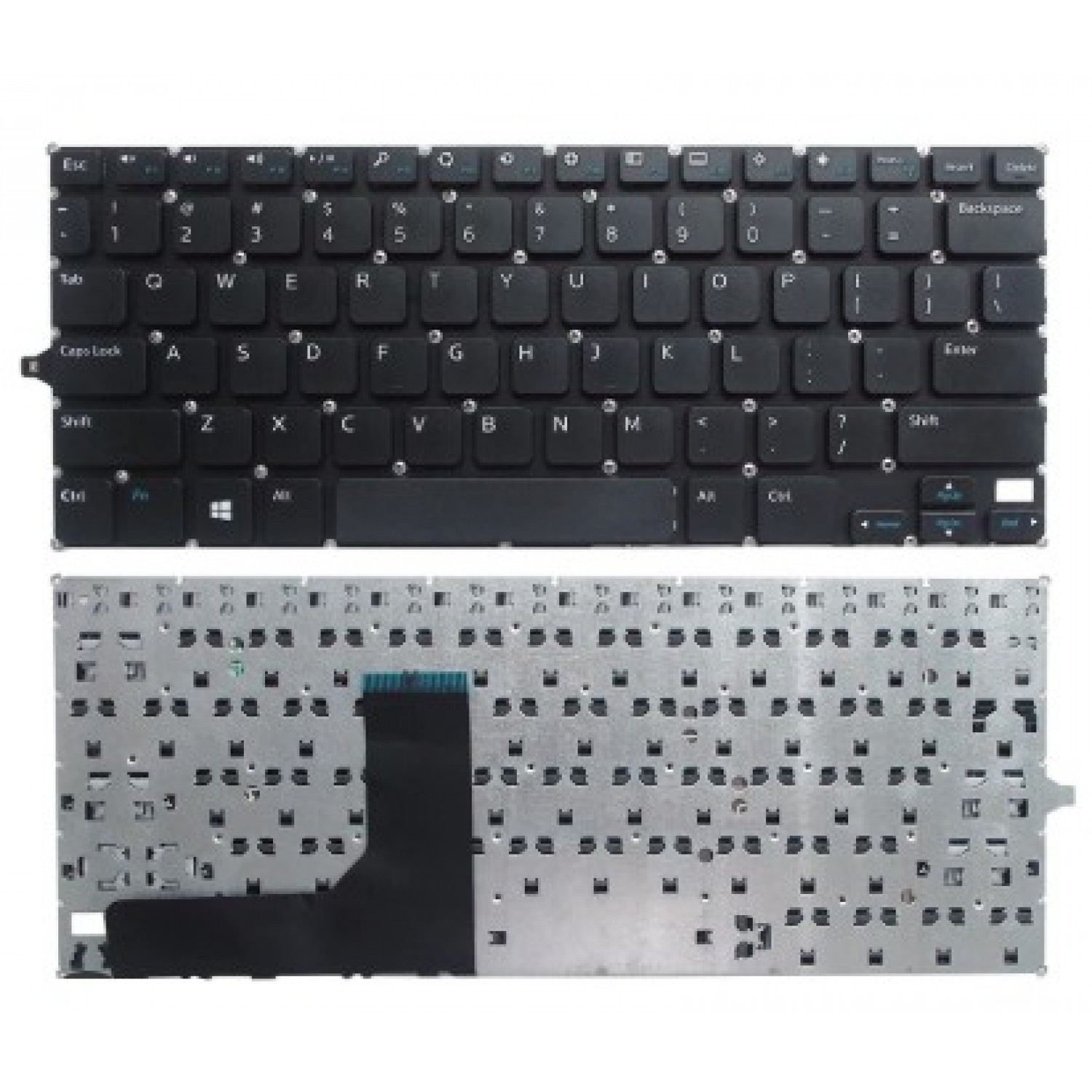 Tastatura laptop noua Dell Inspiron 11 3000 3147 11 3148 BLACK Without FRAME US Noi