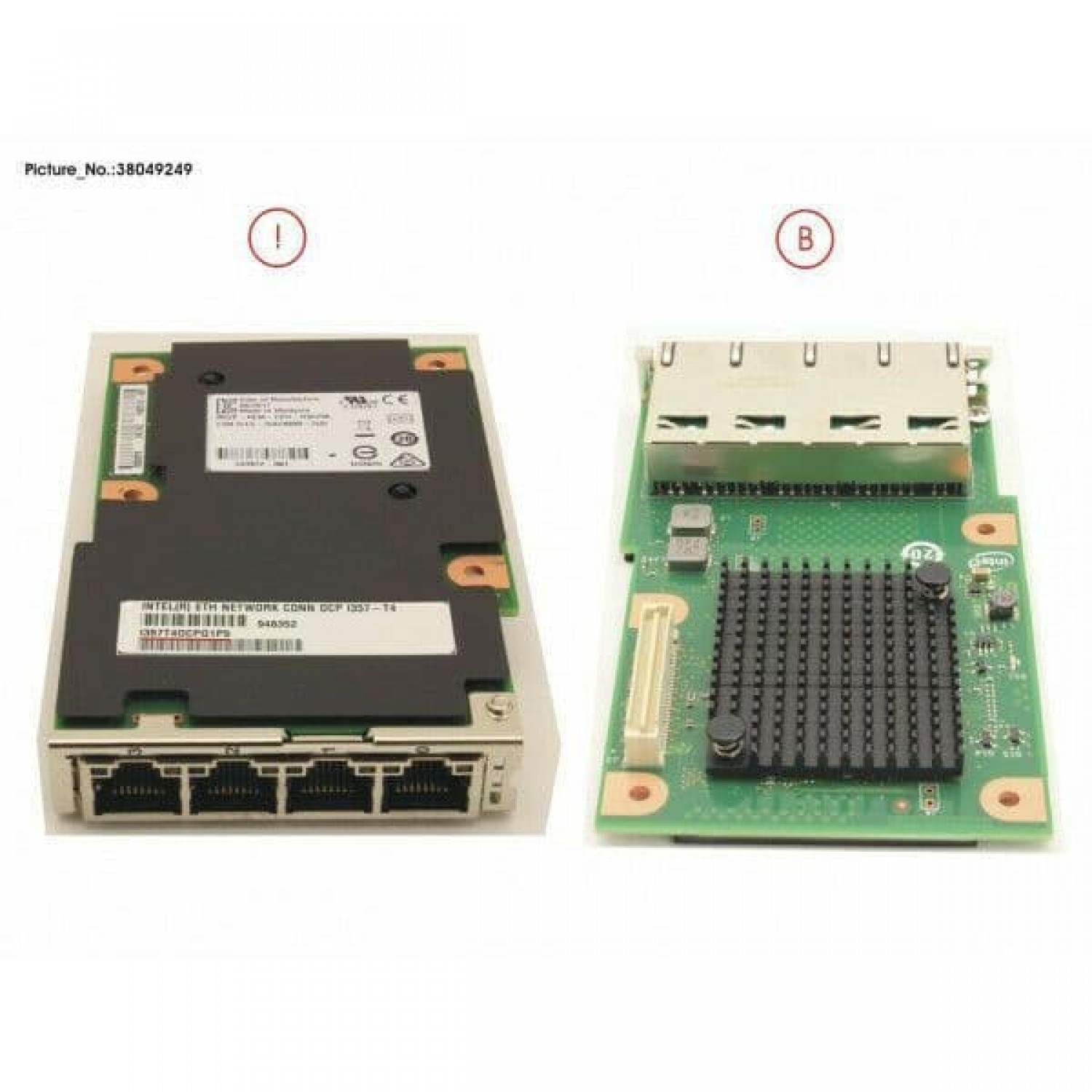 Placa de retea Quad Port Gigabit FUJITSU INTEL I357T4OCPG1P5 I357-T4 1GB Diverse Server