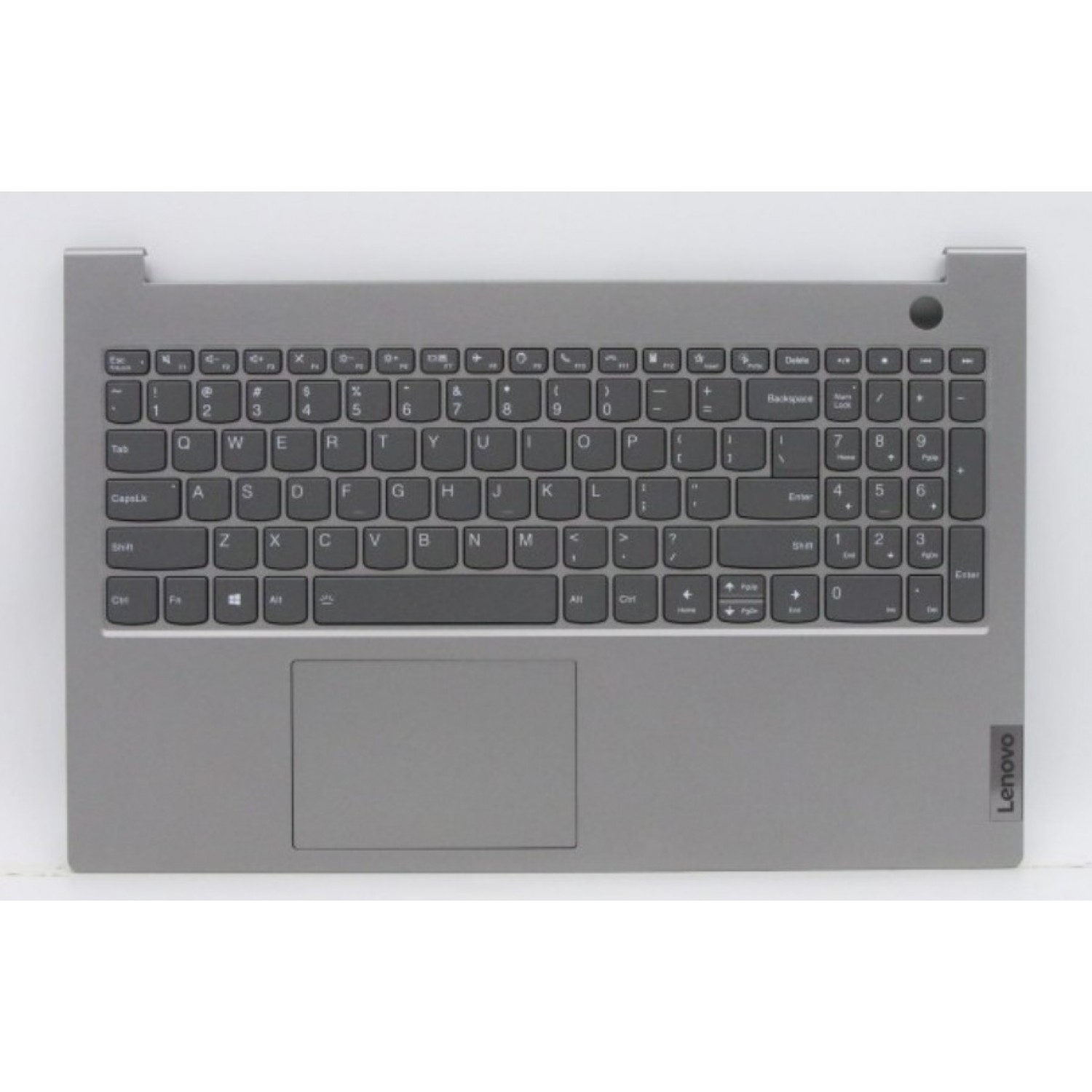 Palmrest cu tastatura Lenovo ThinkBook 15 G2 ARE Type 20VD, 5CB1B34810, iluminata, mineral grey, layout US AM2XE000300 Parti Plastic