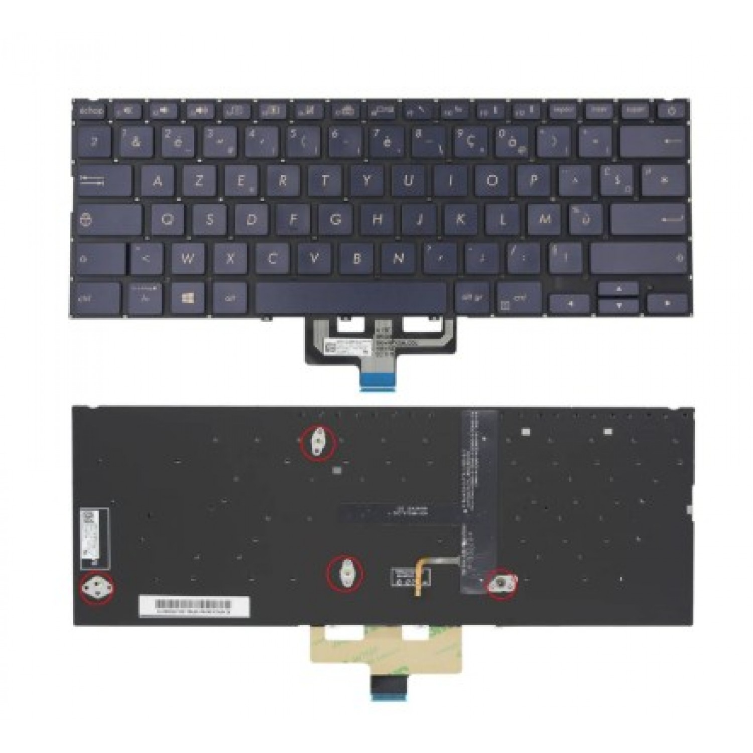 Tastatura laptop noua ASUS UX433 UX433FN UX4300F Deluxe14 Zenb Black Backlit US Noi