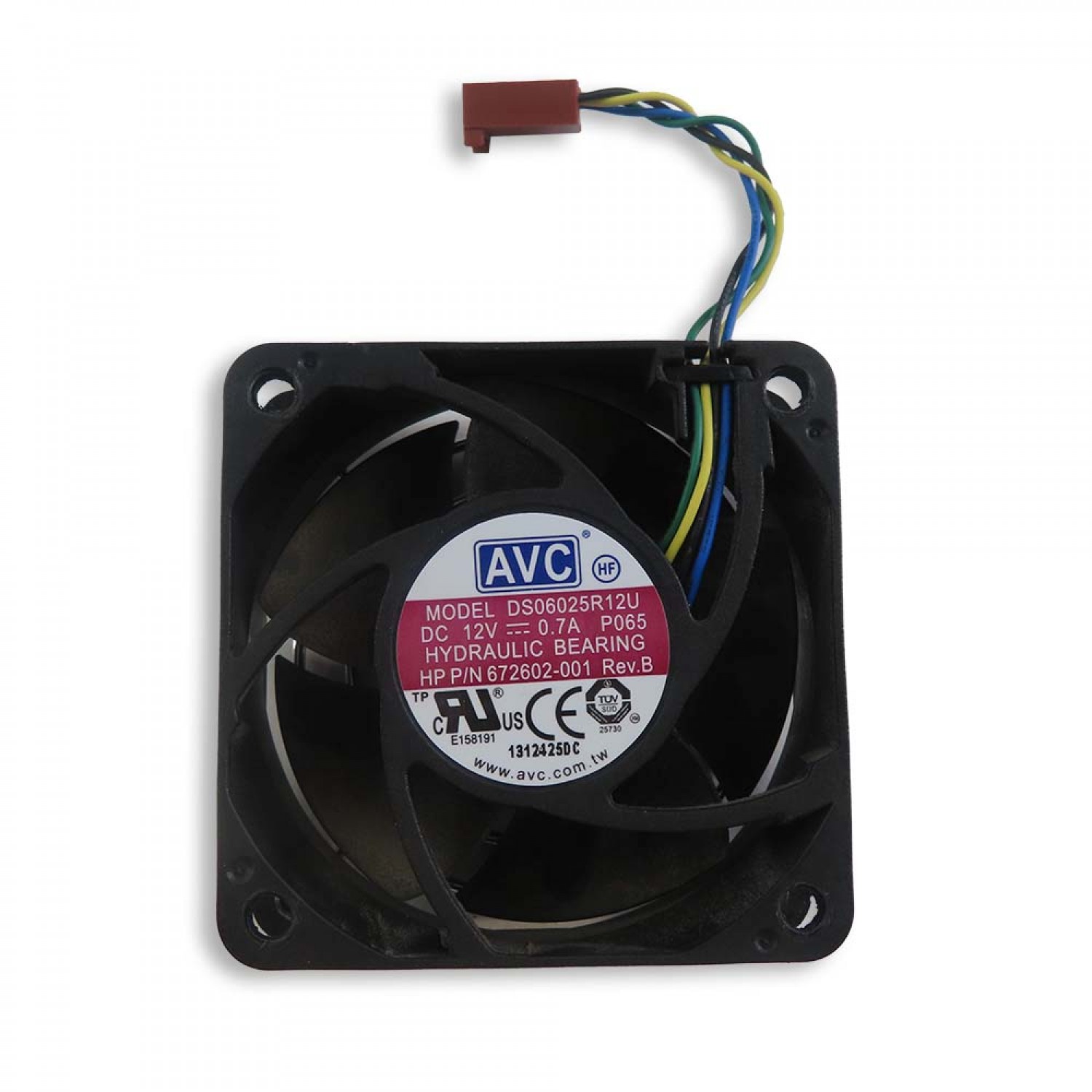 Ventilator AVC Hydraulic Bearing 60x60x25mm model DS06025R12U HP Elitedesk 800 G1 12V 0.7A 672602-0014 fire Alte componente PC