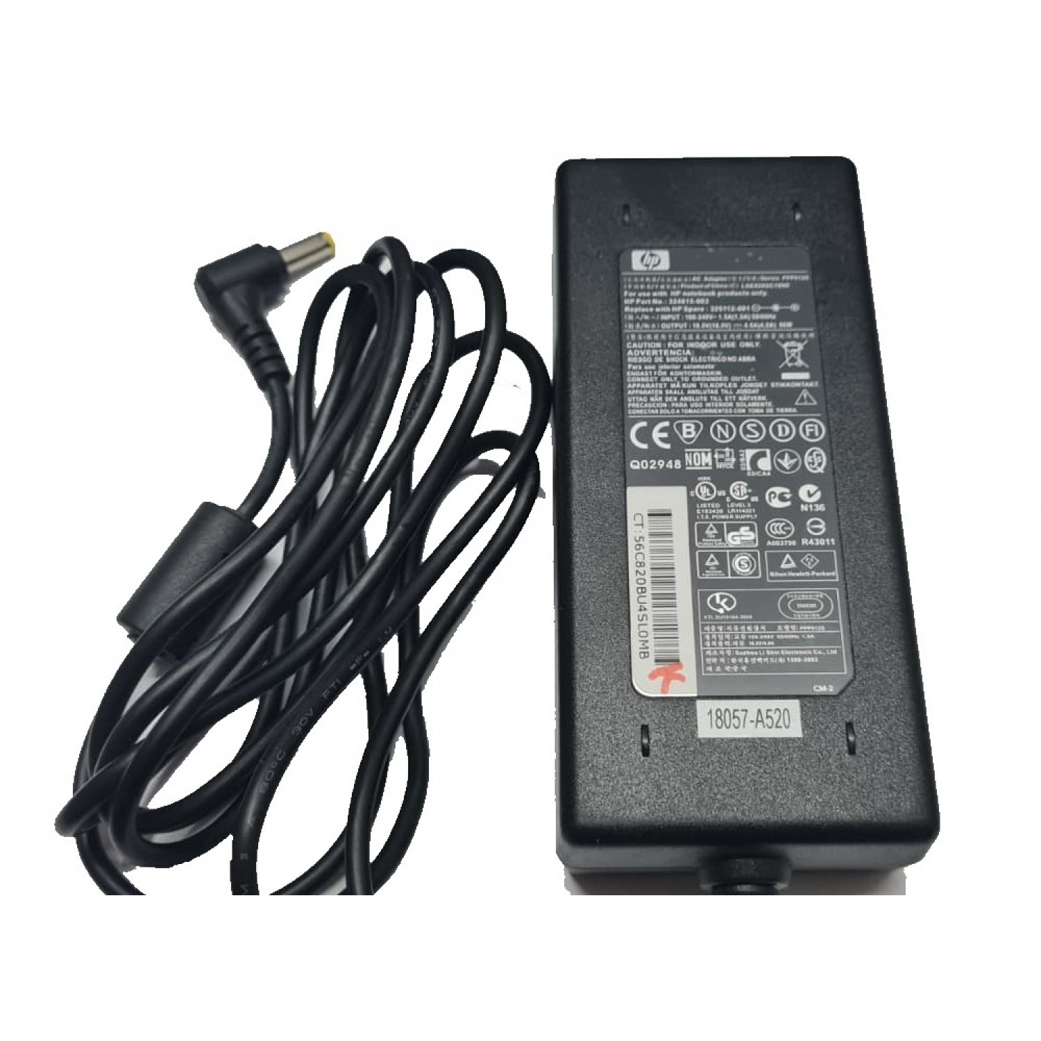 Alimentator laptop second hand HP 18.5V 4.9A 90W mufa 5.5mm x 2.5mm Alimentatoare