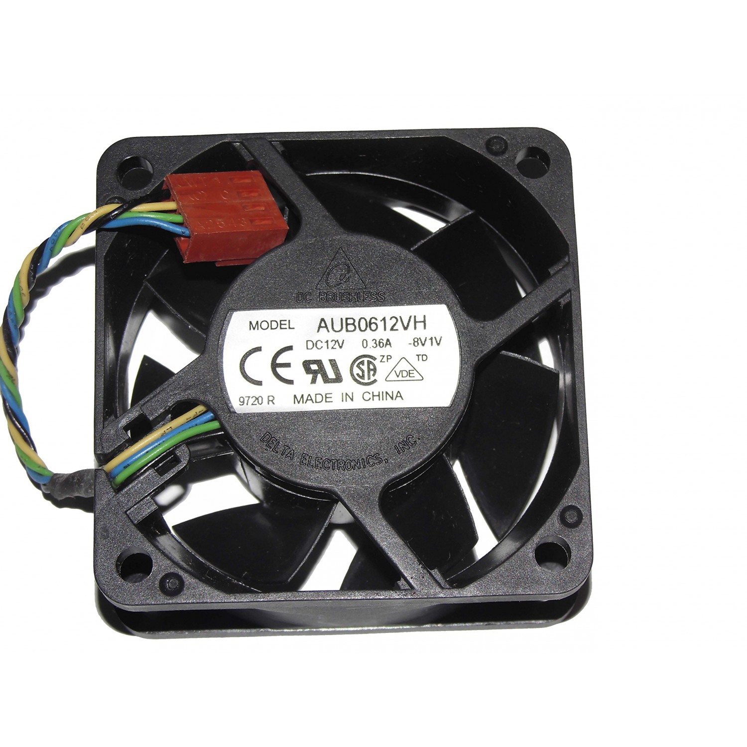 Ventilator Delta Electronics AUB0612VH 12V 0.36A 60x60x25mm 4fire