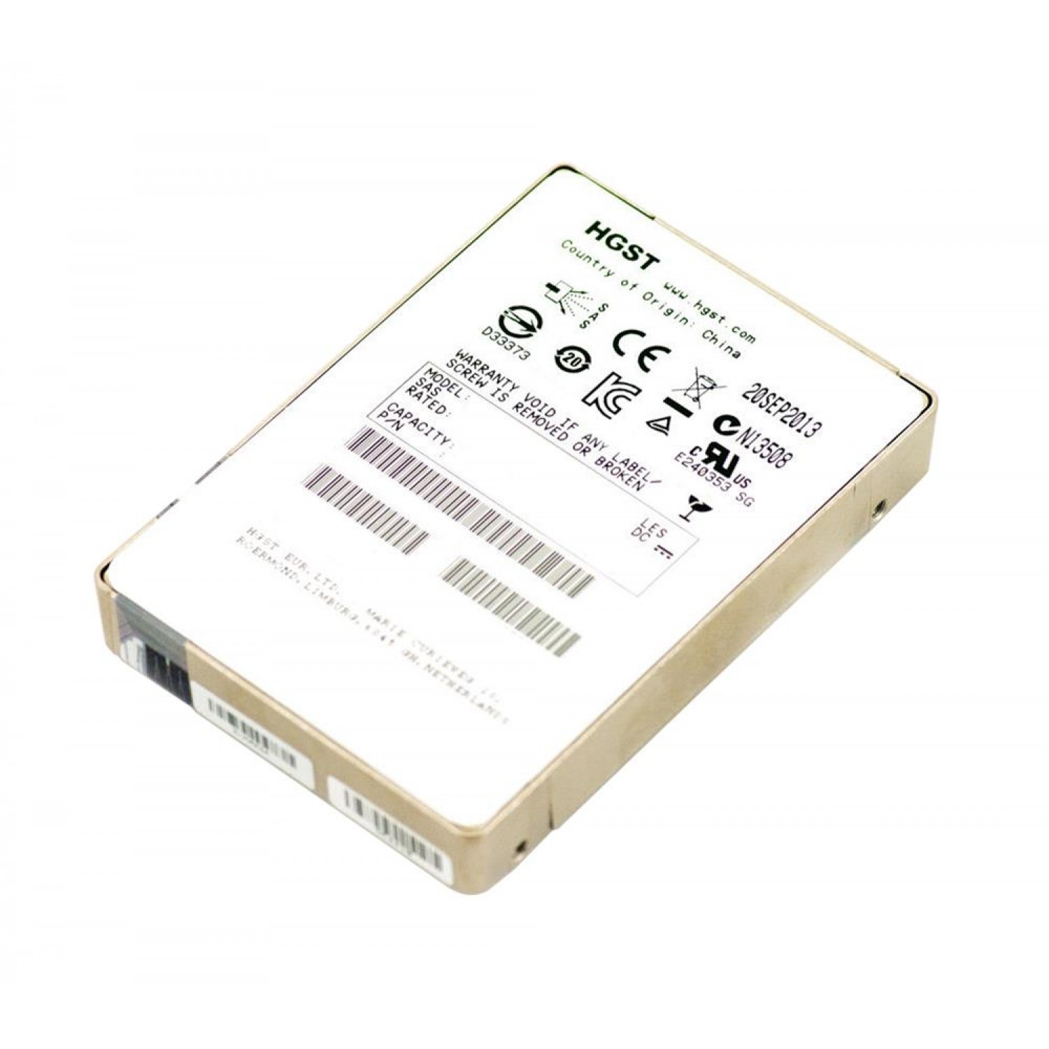 SSD server HGST HUSMM1620ASS201 200GB SAS 12Gbps 2.5" SAS ( sub 100 de zile de functionare ) Hardisk-uri Server