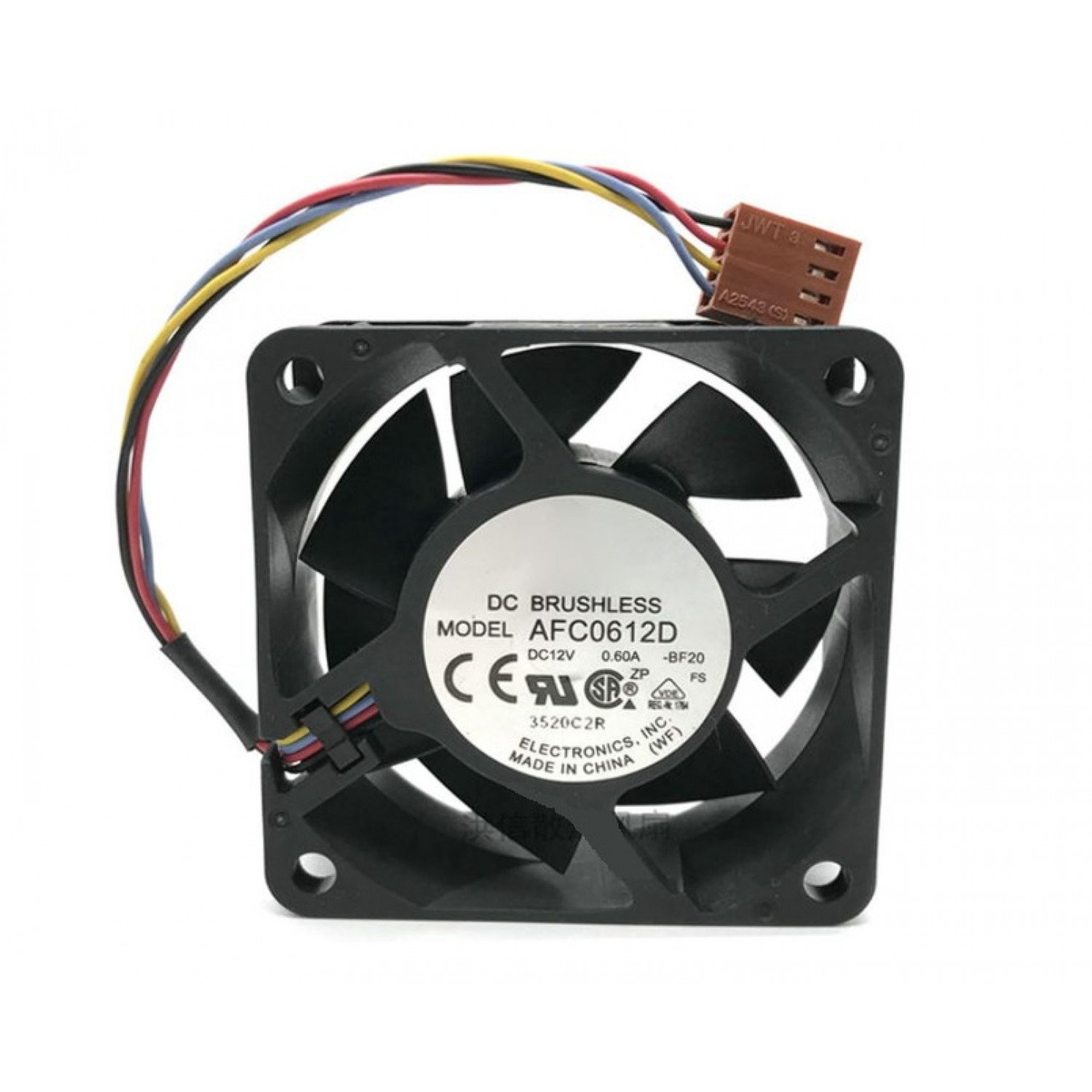 Ventilator Delta Electronics AFC0612D 60x60x25mm 12V 0.60A 4 fire