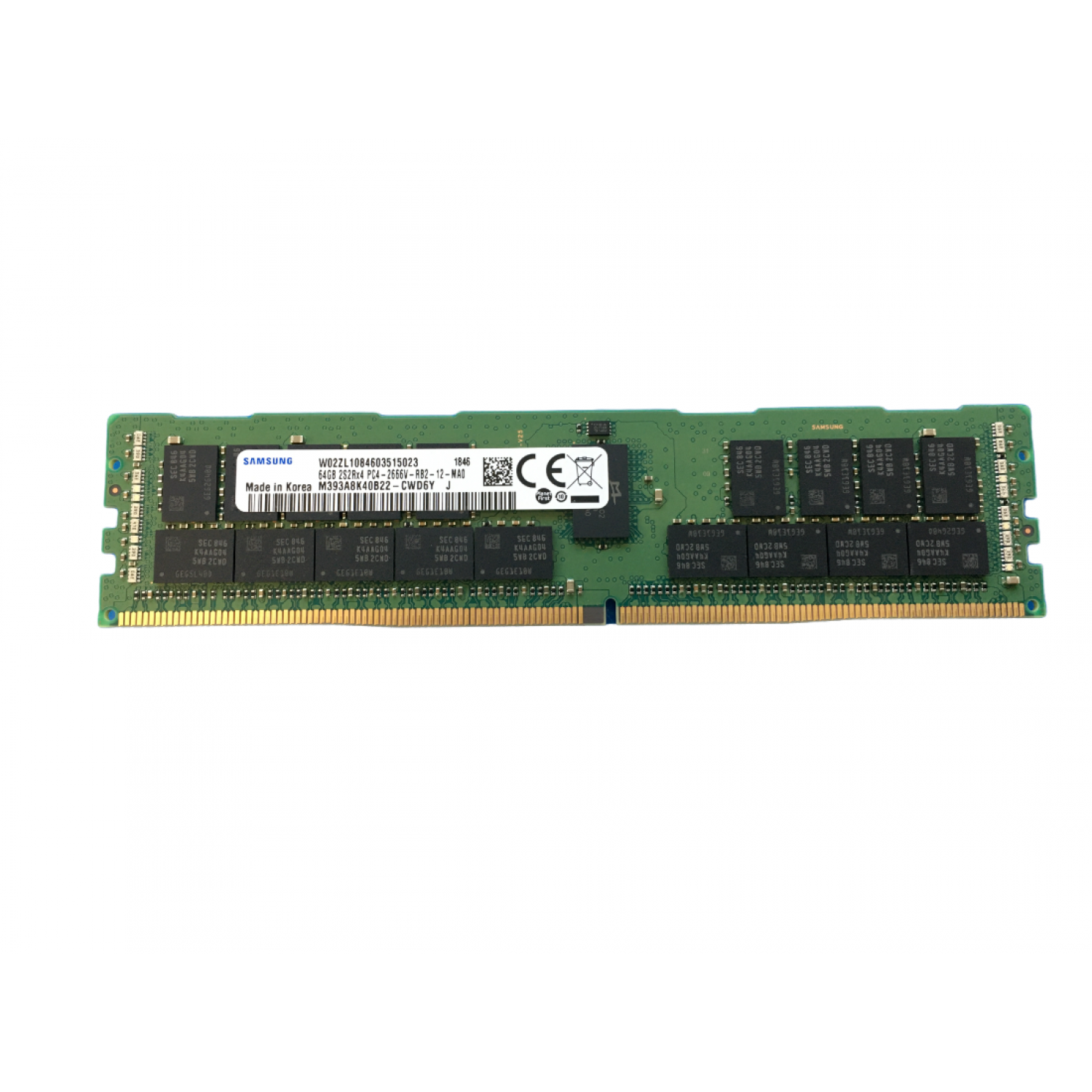 Memorie server Samsung 64GB 2S2RX4 PC4-2666V-R2-12-MA0 Memorii Server