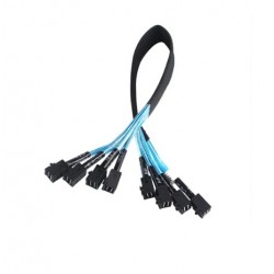 Cablu 4 x SFF-8643 la 4 X SFF-8643 pentru placa extender DELL POWEREDGE R630 DP/N K9TVP