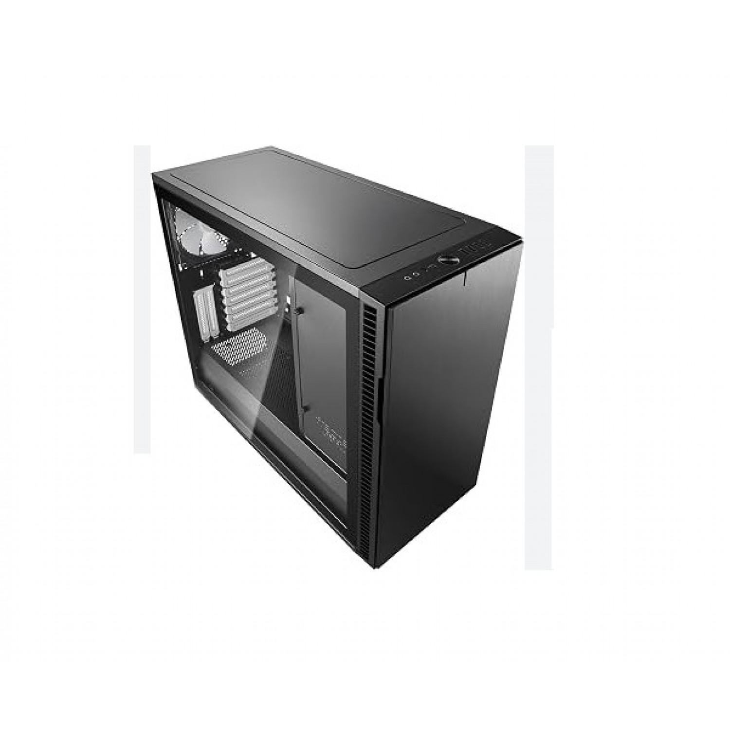Carcasa second hand profesionala antifonata PC Fractal Design Define R6 Black, model FD-CA-DEF-R6-BKO Alte componente PC