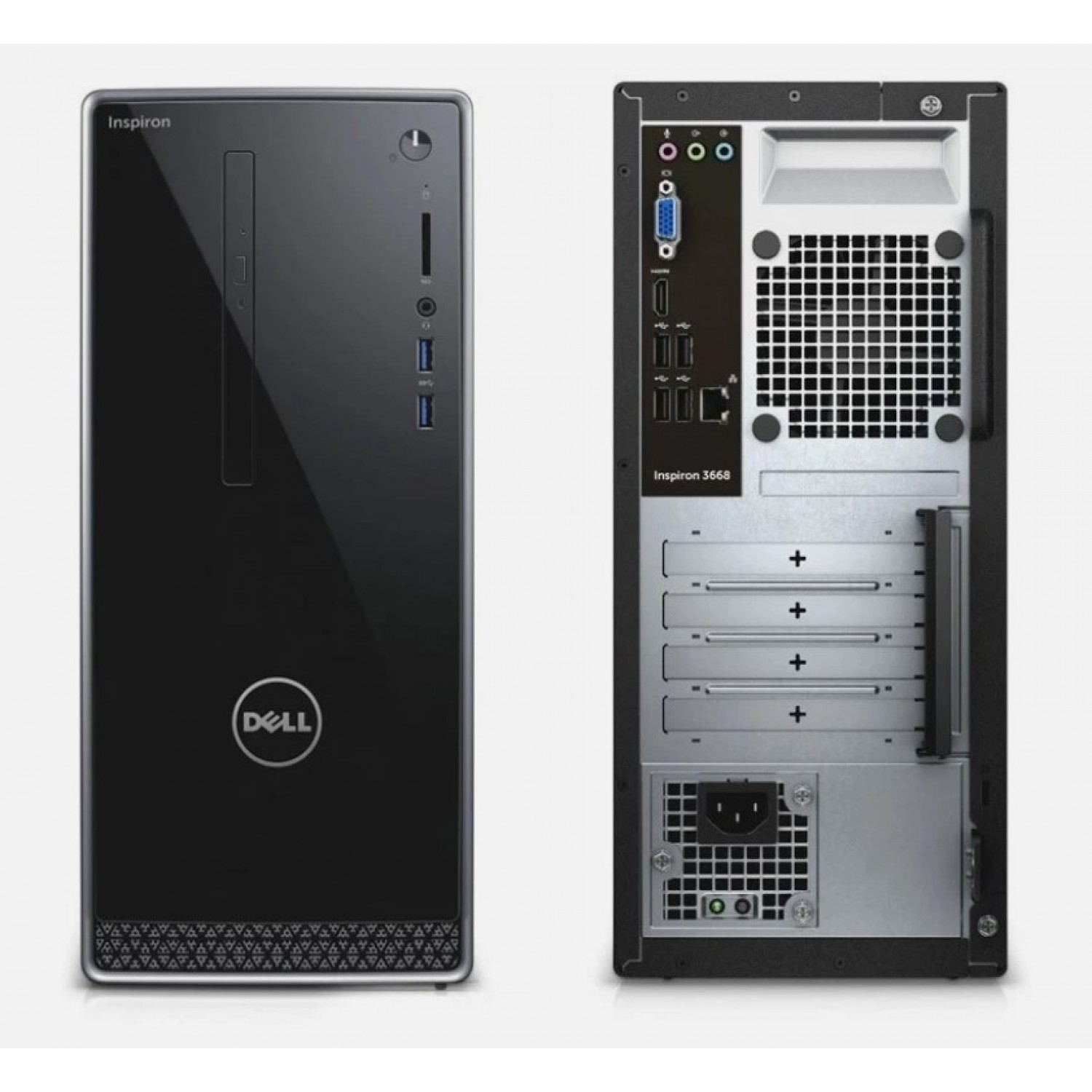 Unitate PC DELL Inspiron 3668 Intel Core i7-6700 3.4Ghz LGA1151 16GB DDR4 SSD 240Gb WIFI PC Desktop